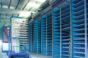  4Insulated individual chambers of a curing rack  