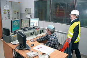  Central control room of the Fabet production line 