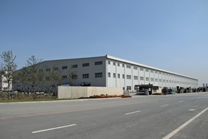  Industriehalle von Wanrong mit einer ­Gesamtgröße von 22.000 m² und einem Gelände von 70.000 m² 