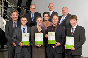  The award winners of the Schöck Bau-Innovationspreis 2013 (Schöck Award for Innovation in Building and Construction) were honored at the Industry Forum held in Ulm 