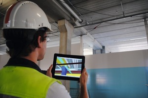  Field3D displays 3D building models on mobile devices independent of their size 