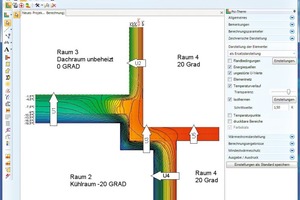  Thermal bridge software is of great help, particularly when it comes to complex spatial relationships and boundary conditions  