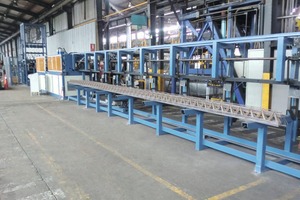  The PL-Tris Series of lattice-girder welding lines can produce most types and sizes of lattice girders and ensure reliable and cost-effective production 