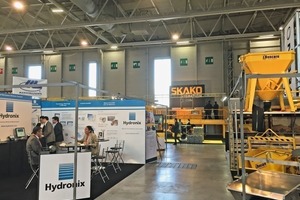  On the booths many exhibitors presented machinery and equipment 