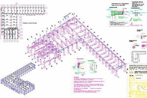  8Overviews, position and installation plans are generated from the 3D data model 