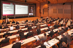  The BetonTage congress is the industry forum, including insightful presentations in the auditorium …  