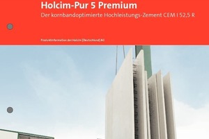 Abb. 2 Die neue Produktbroschüre „Holcim-Pur 5 Premium“ ist ab sofort kostenlos erhältlich 