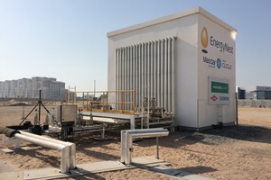  Betonwärmespeicher-Modul in Masdar City 