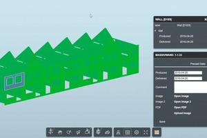  Ein- und Ausgaben bzw. Ansicht von Elementdaten in Idat-ERP erfolgen in ­einem grafischen Viewer, der auch mobile Geräte wie Smartphones oder ­Tablets unterstützt 