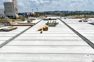  Elbe delivered prestressed concrete floor slabs for 71 dwelling units at the Riedberg project in Frankfurt am Main, Germany 