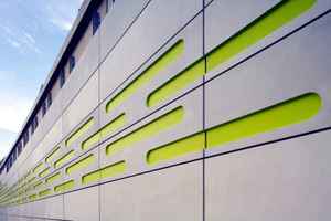  3D textile reinforced cladding panels of only 30 mm thickness were used on the façade of train station Arnheim in the Netherlands 