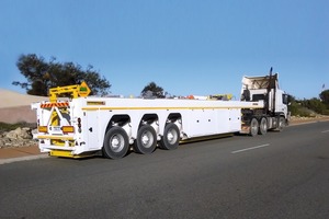  The PrefaMax concrete inloader from Faymonville is now also in use in Australia 