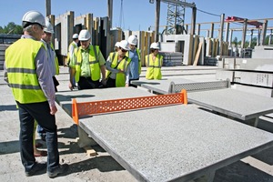  E-Betoonelement ­offers a very broad product portfolio up to these table tennis tables used as urban furniture 