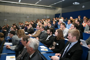  The lecture hall of the Regensburg University was very well attended during the entire colloquium 
