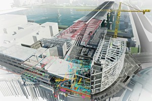  BIM und digitale ­Prozessketten machen nicht nur Gebäude, sondern auch Planungs-, Bau- und ­Montageabläufe ­transparent 