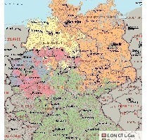  Abb. 1 Gasmarktgebiete in Deutschland 