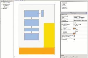  Fig. 4 Element plan: layout editor to prepare customized plan templates. 