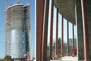  Fig. 1 Post Tower – Bonn (in the construction phase). 