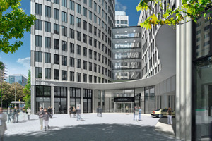  Bei der Sanierung der Fassade kommt hochfester Beton zum Einsatz  