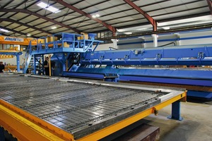  A straightening, ­cutting and bending machine of type MSR16 BK was ­integrated into the circulation system 
