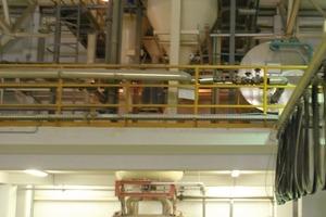  Fig. 4 Mixing tower with mixer discharge  