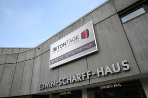  Hochkarätigen Wissenstransfer rund um die Betonfertigteilindustrie  bieten auch die 59. BetonTage vom 24.-26. Februar 2015 im Edwin-Scharff-Haus in Neu-Ulmwww.betontage.de 