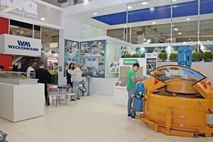 <div class="bildtext_en">As one year ago, the German plant contracting company Weckenmann shared the trade show stand with its Brazilian associated partner WCH Weiler C. Holzberger</div> 
