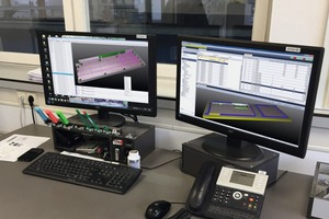  The control center at Kemmler with the new UniCAM.10 master computer 