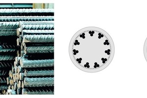  Fig. 4 Application of conventional and alternative rebar diameters. 