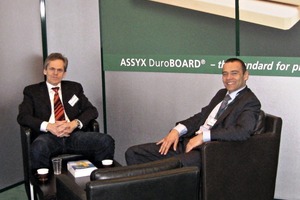  Manfred Kessler (left) and Alfred Rochlus manage the business of Assyx 