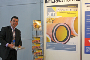  At the BFT International stand, the Russian edition of the magazine was most sought-after 
