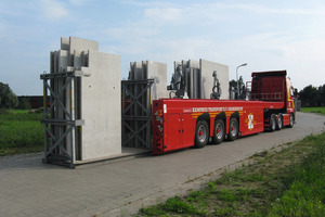  The flatliner: optimized for the transportation of precast concrete components 