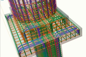  Fig. 2 3D reinforcement of a highly reinforced column. 