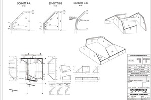  Fig. 1 Positioning plan for double walls, Casa Cascada. Katzenberger, Vienna. 