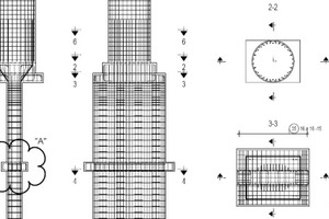  Fig. 3 Element plan: portion of the plan automatically generated for the column. 