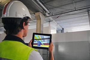  Mit Tekla Field3D konnten die Modelldaten auf der Puuvilla-Baustelle genutzt werden 