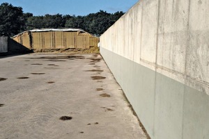  MC-PowerPro HCR is also suitable for protecting the concrete in clamp silos  