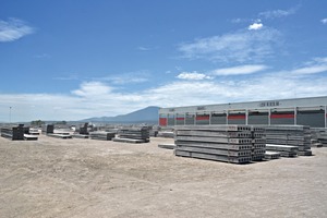  The outdoor storage yard 