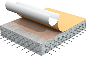  SikaProof P-12 makes the system complete: This self-adhesive FPO ­membrane with system primer can be post-applied directly to existing ­concrete surfaces 