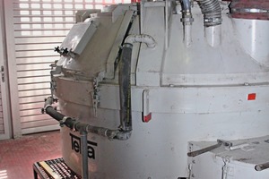  One of the two iden­tical Teka turbine ­mixers on the new platform  