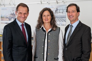  Left to right: Alfons Hörmann (Chairperson of the Supervisory Board), Felicitas Schöck (Deputy Chairperson), Dr. Christof Maisch (new supervisory board member)  