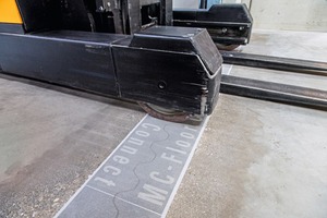  The MC-Floor Connect joint profile system from MC-Bauchemie is quickly installed  