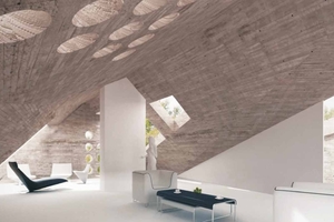  Technolith insulating concrete offers lots of space for creativity and is highly functional. The picture shows the project of a house in Stuttgart / Germany 