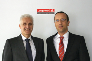  Dr. Klaus P. Strautmann (left) and Jens Daniel (right), the new Managing Directors of Langendorf GmbH 