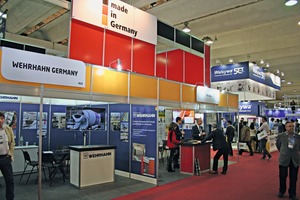  Im deutschen Pavillon zeigten mehrere Anbieter Anlagentechnik „Made in Germany“ 