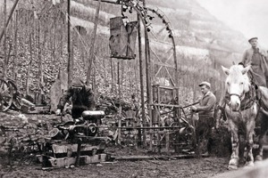  Soon after going into business, the company started developing new cable cars for cultivating vineyards  