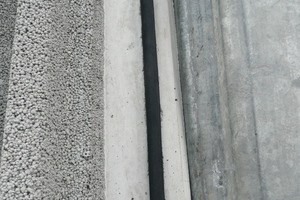  Das Abdichtband RubberElast<sup>®</sup> verbindet Betonbauteile wasser- und gasdicht  