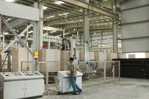  Fig. 15 Packaging line for blocks. 