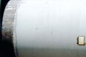  Fig. 8 DN 1200 jacking pipe manufactured with the new mold equipment. 