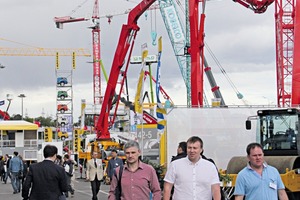  The open-air area of the this year’s CTT trade fair was smaller too  